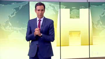 Cesar Tralli vai às lágrimas no JN - Reprodução/TV Globo