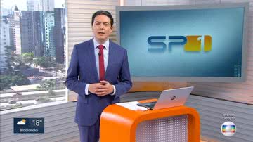 Alan Severiano deu a notícia dos repórteres da Globo que foram agredidos - Globo