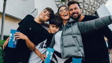 Juliana Paes se divertiu bastante com a família. - Instagram/@julianapaes