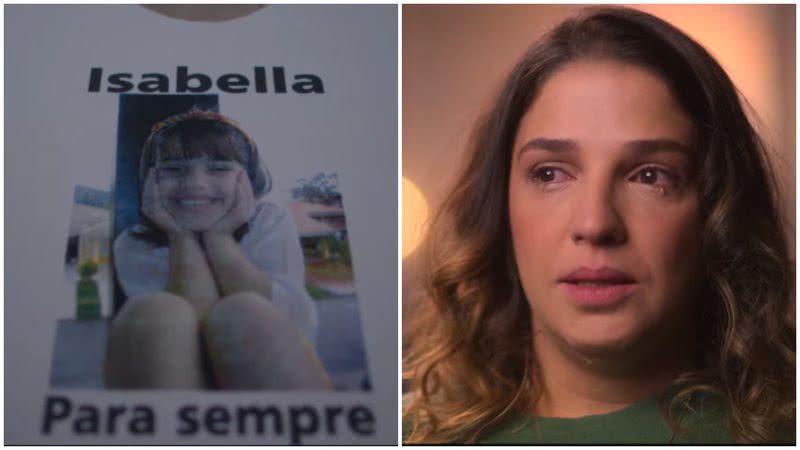 Ana Carolina Oliveira, mãe da criança, se emocionou durante o relato. - Netflix