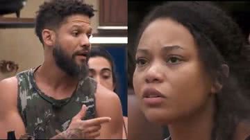 Juninho e Thalyta brigam no BBB 24 - Reprodução/TV Globo