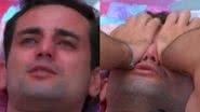 Matteus vai às lágrimas após término - Reprodução/TV Globo