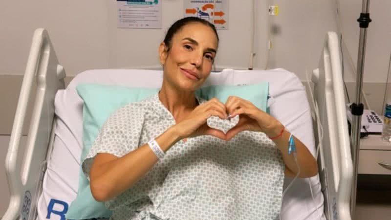 Ivete Sangalo tem alta do hospital e agradece mensagens de carinho: "Orações me fortaleceram" - Reprodução/Instagram