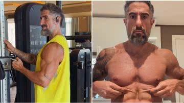 Marcos Mion mostra físico definido para interpretar lutador nos cinemas - Instagram/@marcosmion