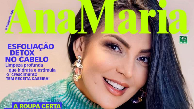 Foto: Reprodução│AnaMaria - Capa da revista AnaMaria de 26/04/2024