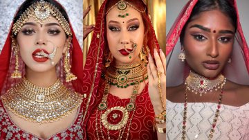 Asoka makeup? Conheça a trend indiana com milhões de visualizações no TikTok - Reprodução/Instagram/TikTok