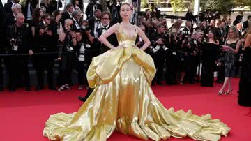 Look de Marina Ruy Barbosa no Festival de Cannes foi assinado por estilista coreana - Getty Images