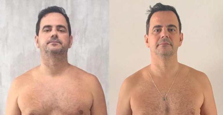 Antes e depois de Carioca - Reprodução/Instagram