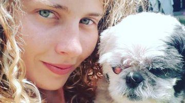 Debby Lagranha e seu cachorro Quinho - Reprodução/Instagram