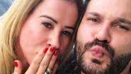 Zilu Godoi e o seu atual namorado, Marco Ruggiero - Reprodução/Instagram