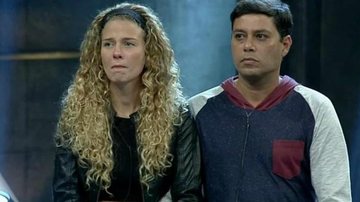 Debby Lagranha e Leandro são eliminados do 'Power Couple' com 37,36% dos votos do público. - Reprodução/ Record TV