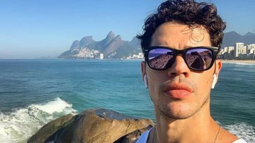 José Loreto comemora aniversário dando mergulho no Leblon - Reprodução/Instagram