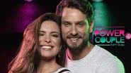 Kamilla e Eliéser foram eliminados uma semana após retornarem ao 'Power Couple' - Edu Moraes/Record TV