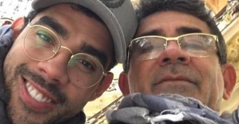 Gabriel Diniz e o pai, Cizinato. - Reprodução/Instagram