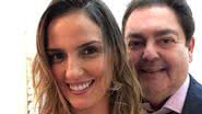 Luciana Cardoso e Fausto Silva - Reprodução/ Instagram