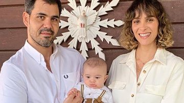 Juliano Cazarré celebra batismo do filho caçula - Reprodução/Instagram