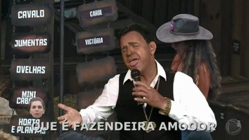 Carioca fez blackface em seu quadro de humor de 'A Fazenda 12' - Record TV