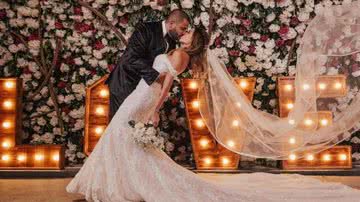 Projota celebra dois anos de casamento com Tamy Contro - Instagram/@projota