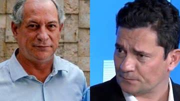 Ciro Gomes e Sérgio Moro são pré-candidatos à presidência da República. - Instagram e Twitter
