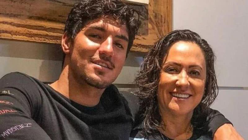 Gabriel Medina e a mãe, Simone, estavam rompidos - Reprodução/Instagram