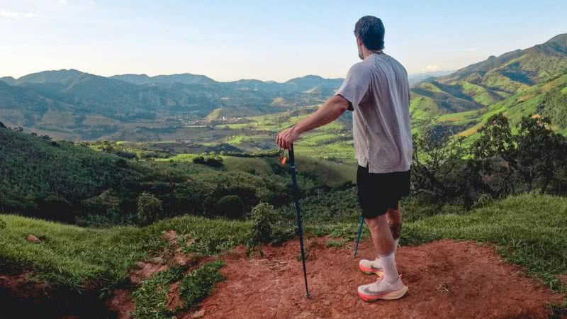 Marcos Mion em peregrinação até Aparecida do Norte - Reprodução/Instagram
