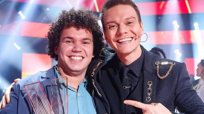 Giuliano Eriston, do time Teló, venceu o 'The Voice Brasil' - Instagram/@micheltelo