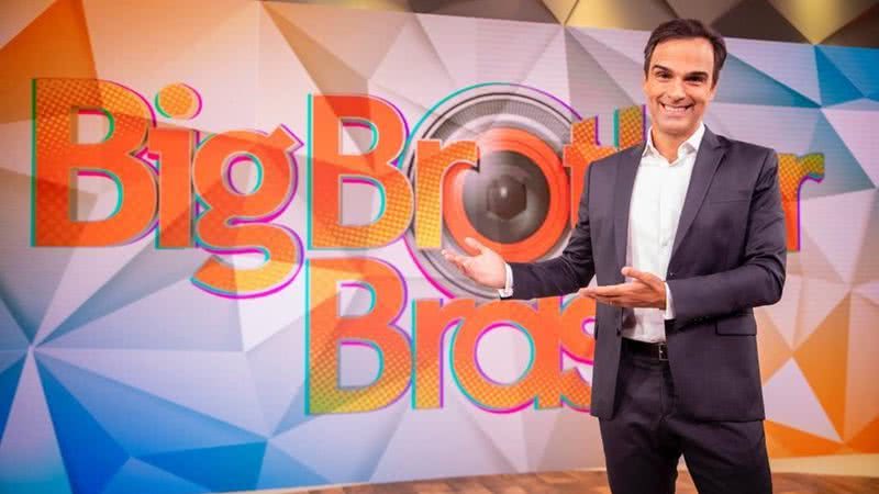 Comandado por Tadeu Schmidt, o ‘BBB 22’ estreia no próximo dia 17 - TV Globo
