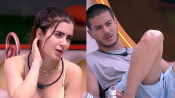 Arthur Aguiar sugere aliança com Jade Picon, após sister se sentir ameaçada - TV Globo