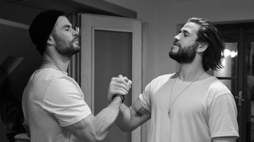 Chris Hemsworth aproveitou o aniversário do irmão, Liam para fazer brincadeira nas redes sociais - Instagram/@chrishemsworth