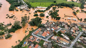A lista de cidades mineiras em situação de emergência mais que dobrou nas últimas 24 horas - Gabriele Lanza/TV Globo