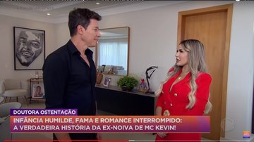 Deolane Bezerra conversa com apresentador Rodrigo Faro. - Youtube