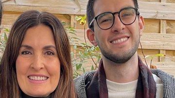 Fátima Bernardes se declara para o filho, Vinícius - Instagram/ @fatimabernardes