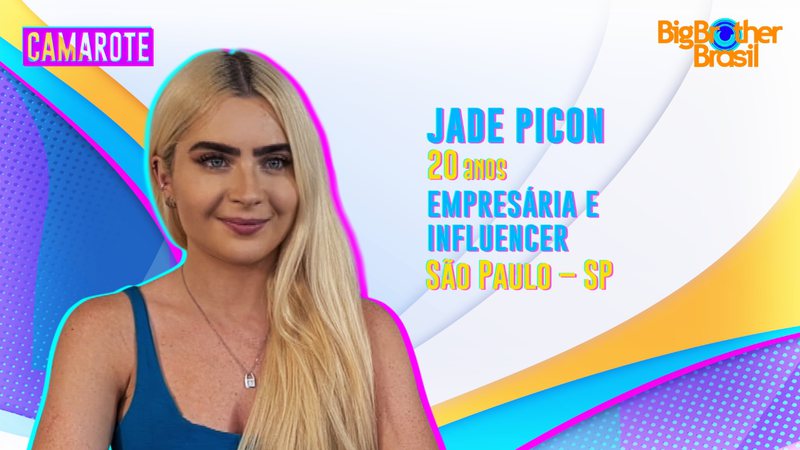 Jade Picon integra o 'Camarote' do 'BBB22' - Reprodução/TV Globo