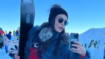 Juliana Paes mostra passeio na neve com a família - Instagram/ @julianapaes