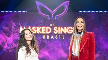 Priscilla Alcântara e Ivete Sangalo no 'The Masked Singer Brasil' - Reprodução/ Instagram