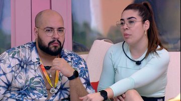 Tiago Abravanel revela para Naiara Azevedo quem pretende indicar ao Paredão. - TV Globo