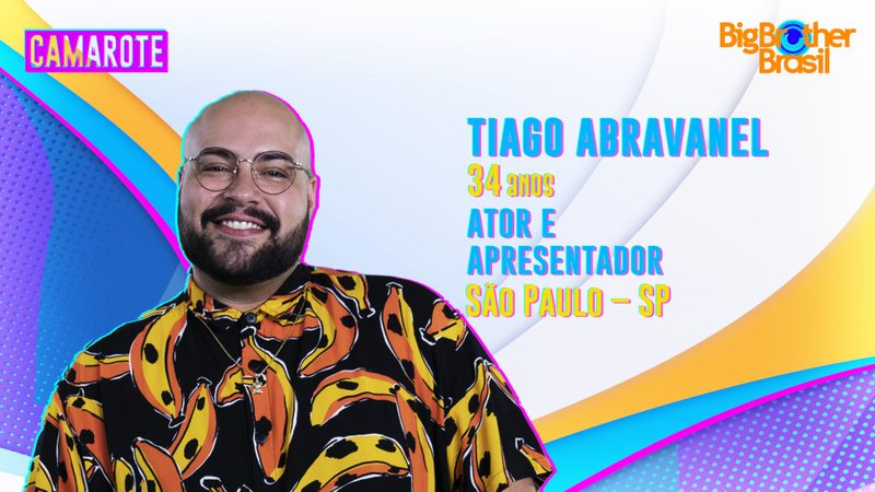 Thiago Abravanel está entre s participantes famosos do 'BBB 22' - Globo