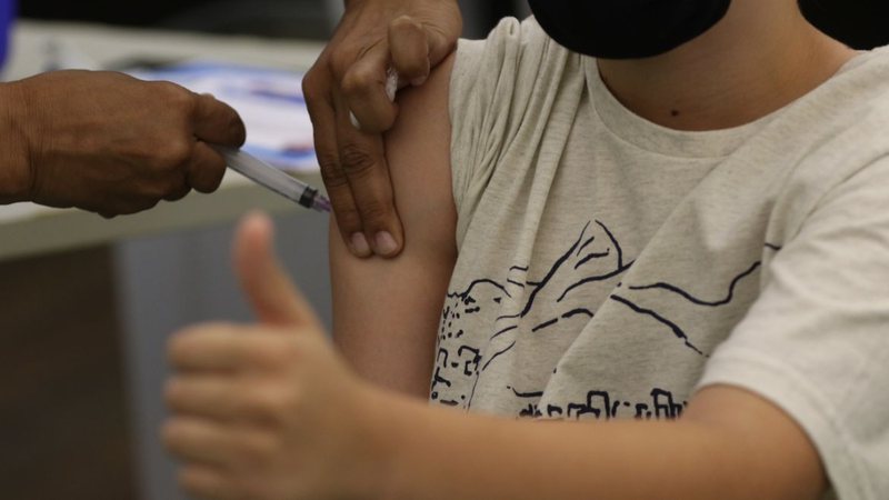 Mais de 20% do público infantil já está vacinado no estado de SP - Tânia Rego/Agência Brasil