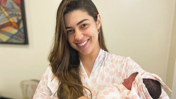 Vivian Amorim deu à luz Malu no dia 27 de janeiro - Instagram/ @amorimvivian