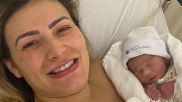 Andressa Urach deu a luz ao seu segundo filho - Instagram/@andressaurach