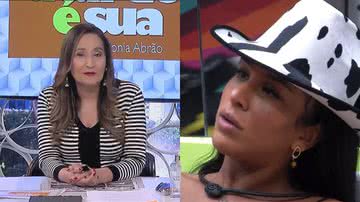 Inconformada, Sonia Abrão defende Linn da Quebrada - Reprodução/Rede TV/Globoplay