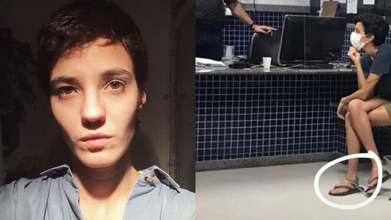 Beatriz Coelho foi detida após fazer topless na praia - Reprodução/Instagram
