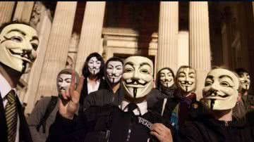 Grupo Anonymous declara guerra a Rússia, após invasão a Ucrânia. - FaceBook /Anonymous