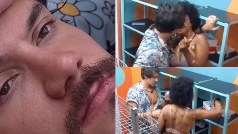 Eliezer já tinha sido alertado pelos médicos da produção para não beijar - Globo