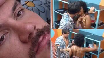 Eliezer já tinha sido alertado pelos médicos da produção para não beijar - Globo