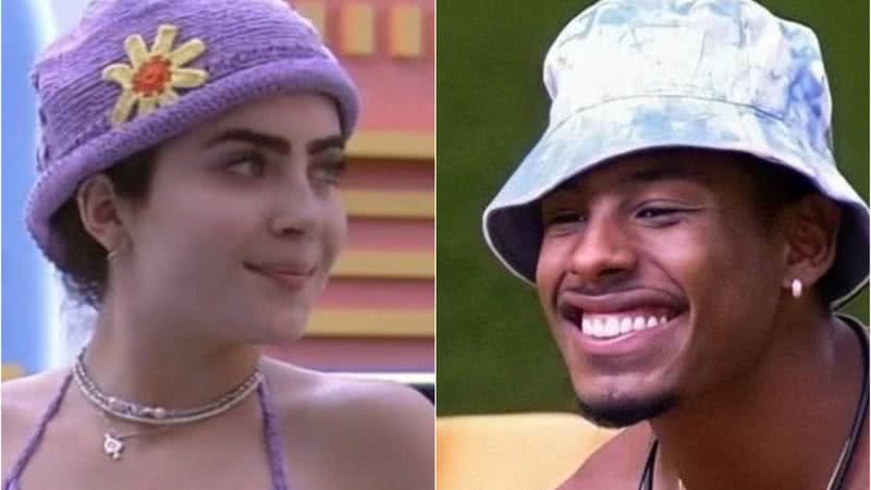 Jade Picon e Paulo André esbanjam estilo na casa do 'BBB22' - Montagem/TV Globo