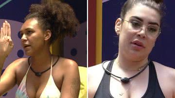 Jessi e Naiara criticam comportamento de Natália - Reprodução/Tv Globo