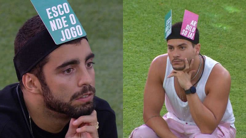 Brothers se desentendem no 'Jogo da Discórdia' - Reprodução/TV Globo