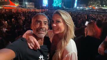 Romário e namorada, Marcelle Colin - Reprodução/Instagram