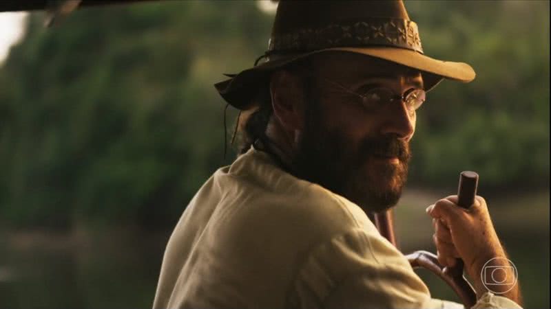 Almir Sater em suas primeiras cenas na nova 'Pantanal' - Globo